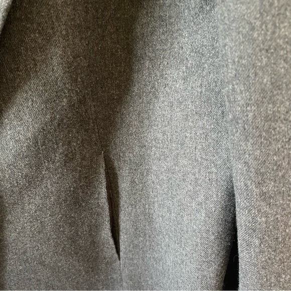 Pendleton Wool One Button Blazer Jacket Lined Pockets Gray  Sz 14W - Picture 2 of 10